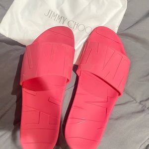 Jimmy Choo slides